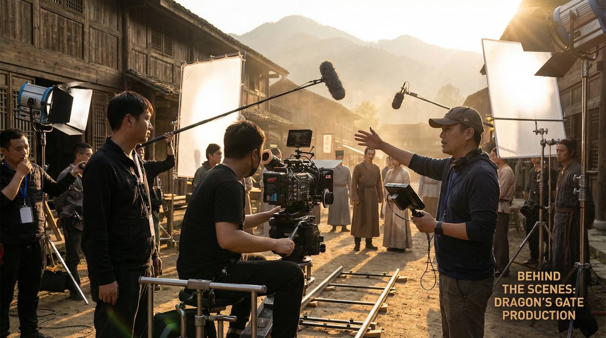 探花影视创作·古装剧拍摄现场视频记录